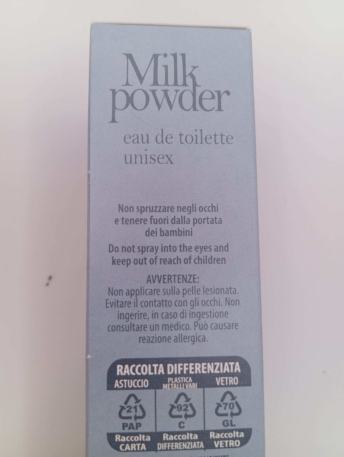 65 Eau Milk powder Dolci sguardi 50 ml Unisex