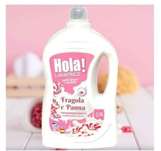 Detersivo lavatrice panna e fragola 2,9 l