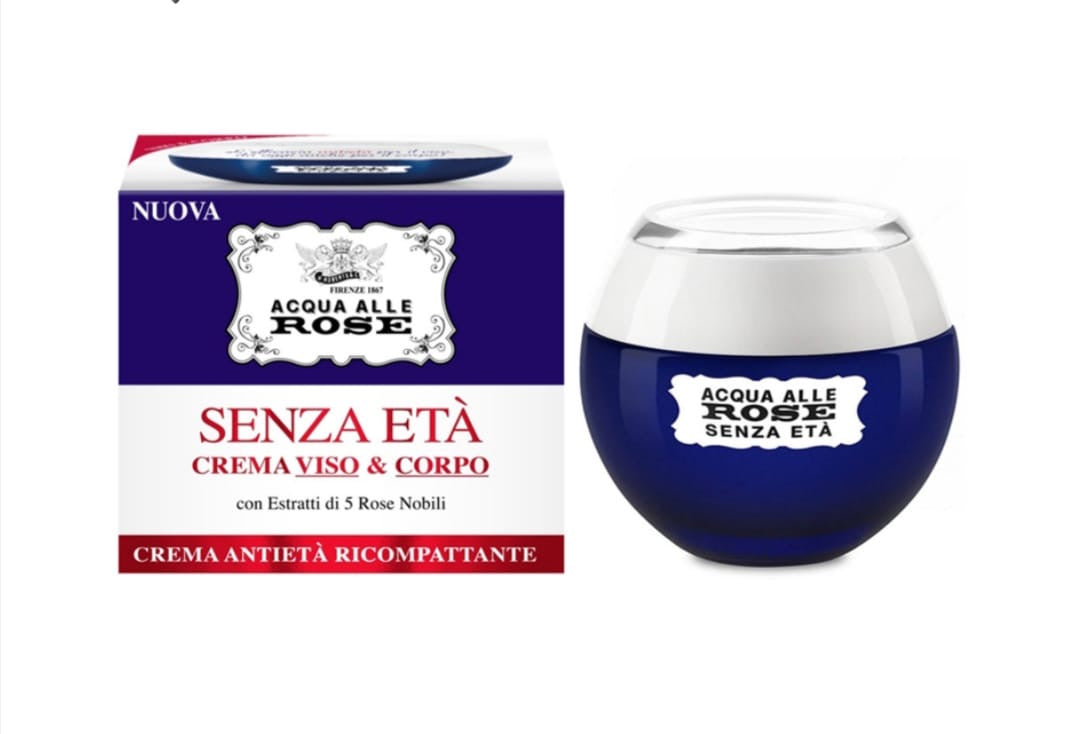 ACQUA ALLE ROSE senza età crema viso e corpo antirughe ricompattante 180 ml
