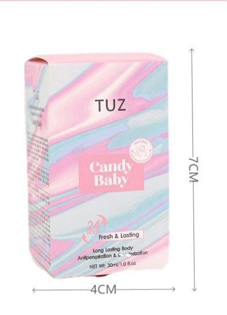 Deodorante roll on da viaggio o borsetta “Candy baby” 30 ml