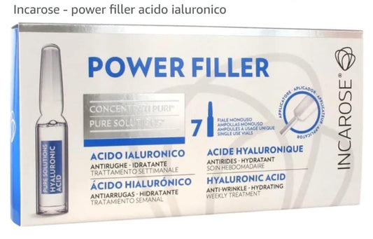 Ampolle di puro acido ialuronico concentrato INCAROSE