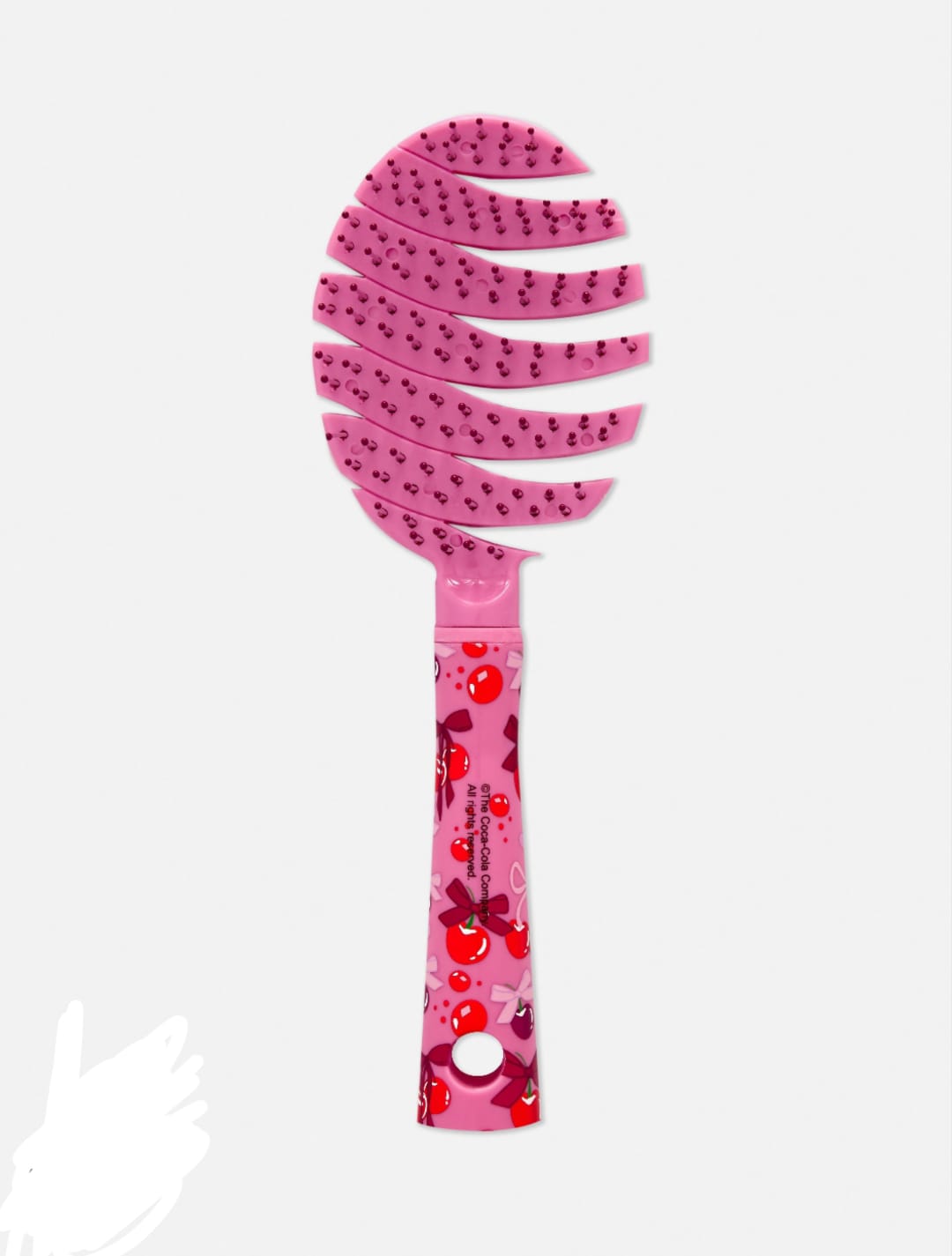 Spazzola per capelli districante cherry Coke