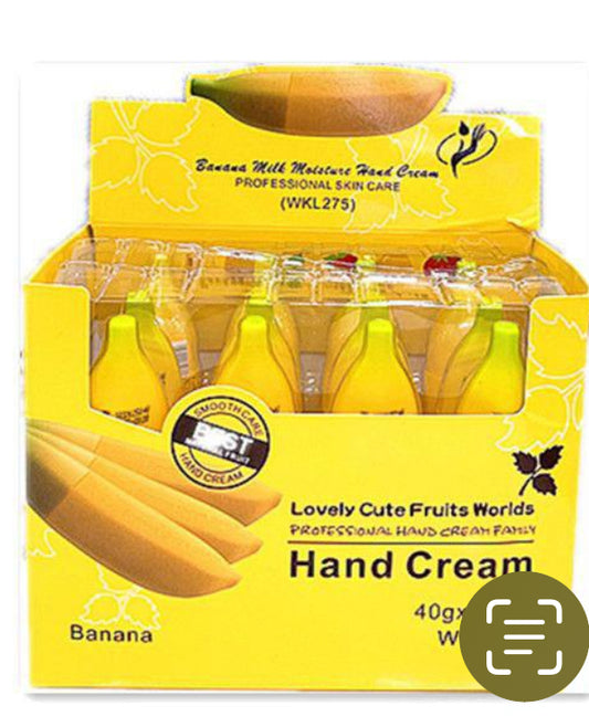 Banana hand cream