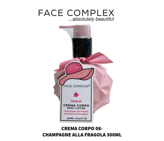 Crema corpo champagne e fragola 300ml