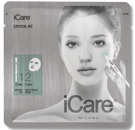 Trattamento maschera kristal kit iCare rigenerante antietà
