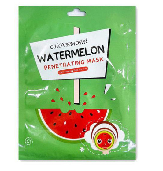 Wassermelonen-Gesichtsmaske