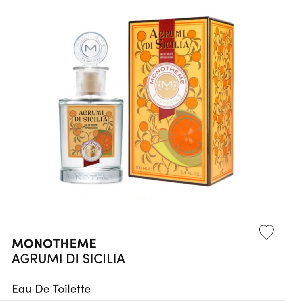 Monotheme edt AGRUMI DI SICILIA 100 ml