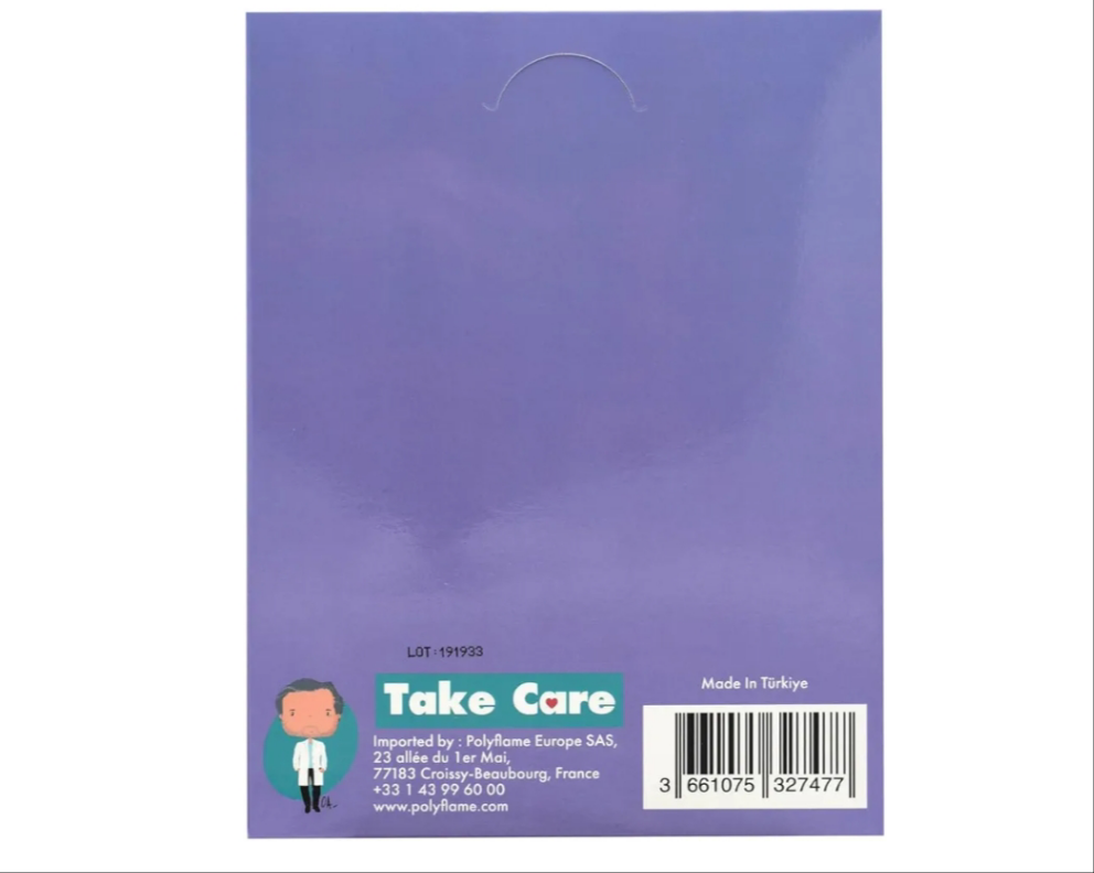 Maschera viso in tessuto Unicorno