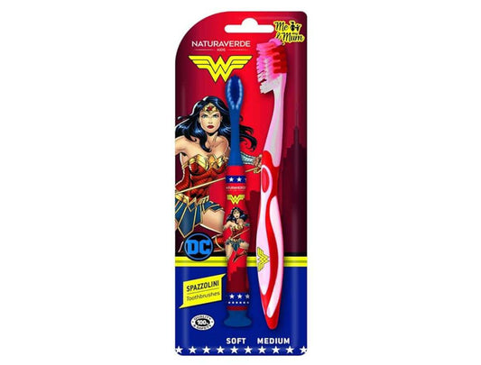 WONDER WOMAN SET SPAZZOLINI “IO E LA MIA MAMMA”