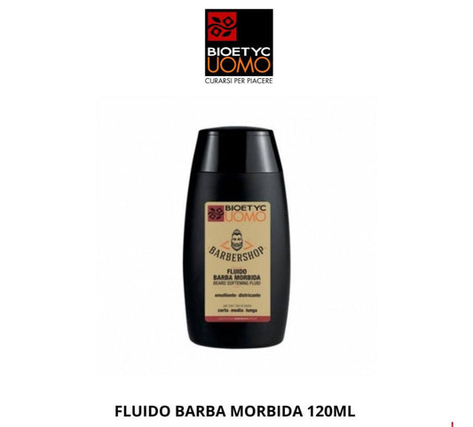 FLUIDO BARBA MORBIDA BARBER SHOP BIOETYC UOMO 120 ml