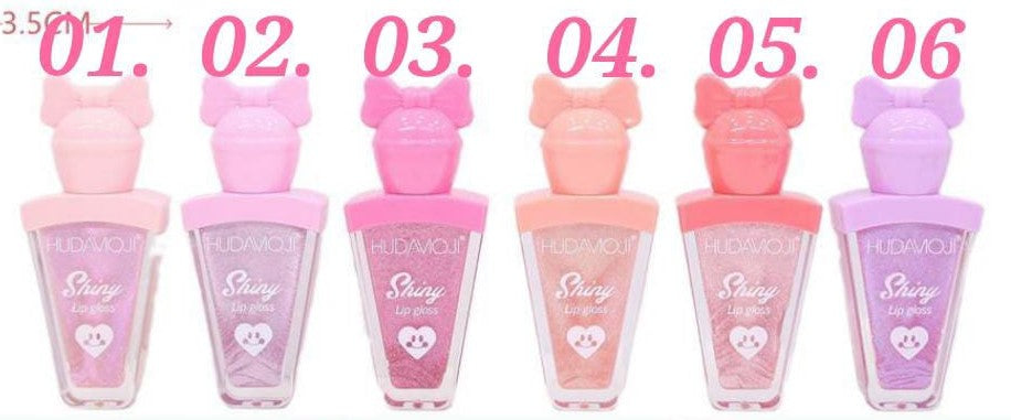 Lip gloss Shiny in 6 colori