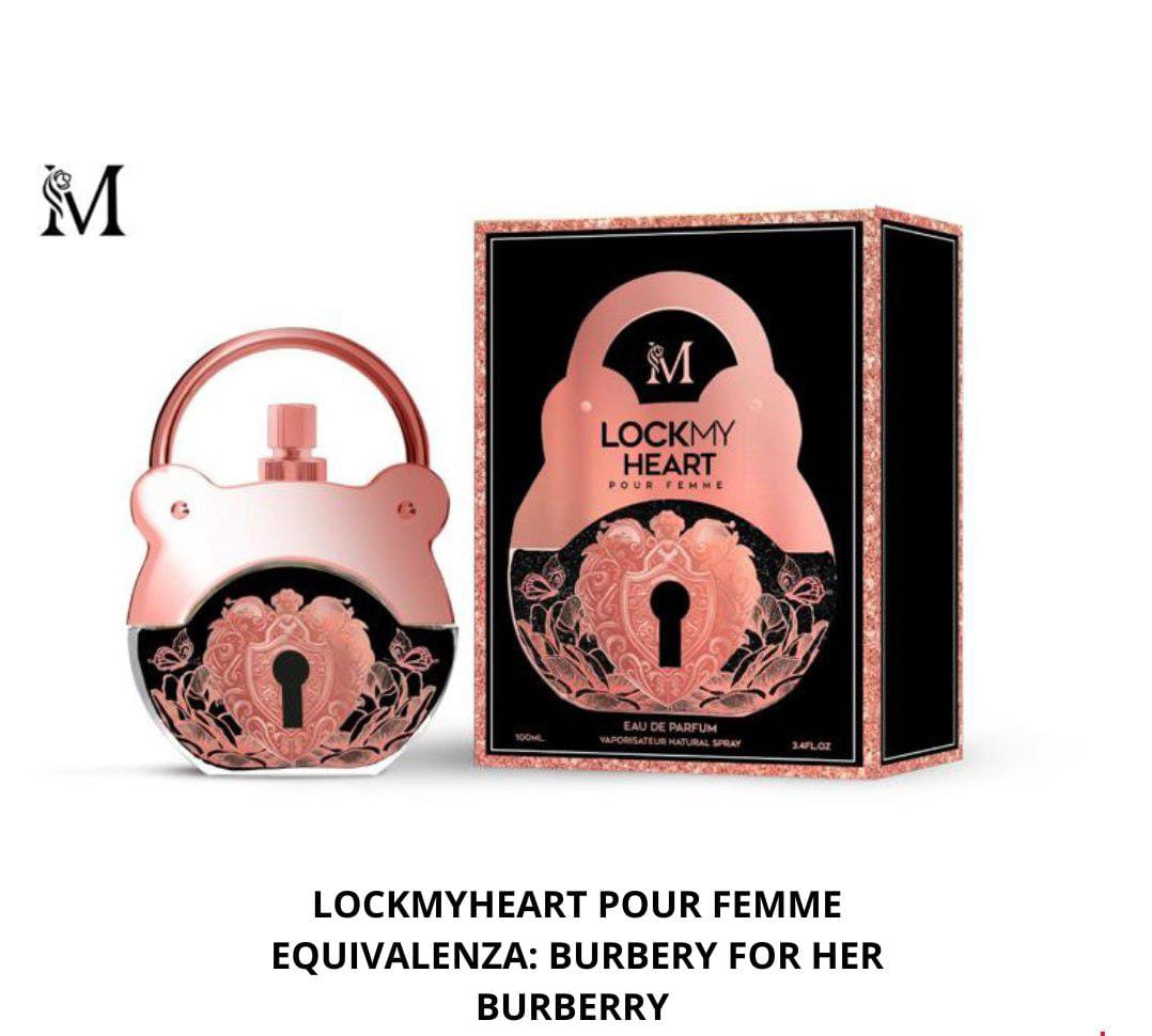 Lock my heart por femme eau de parfum 100ml