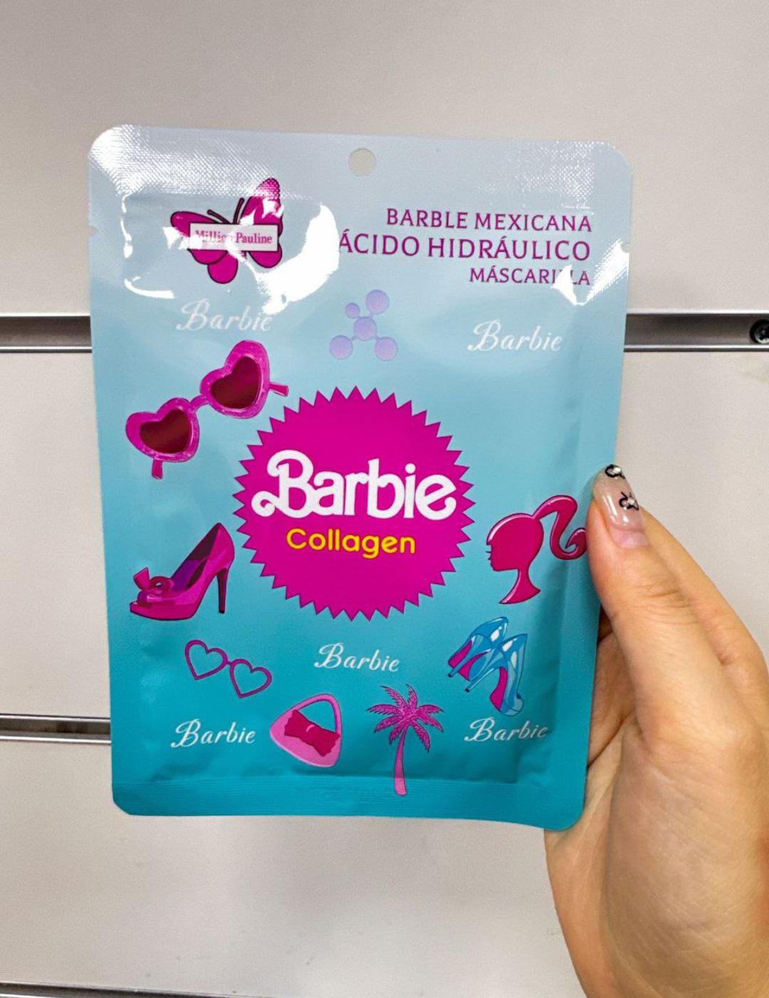 Maschera all'acido ialuronico Barbie