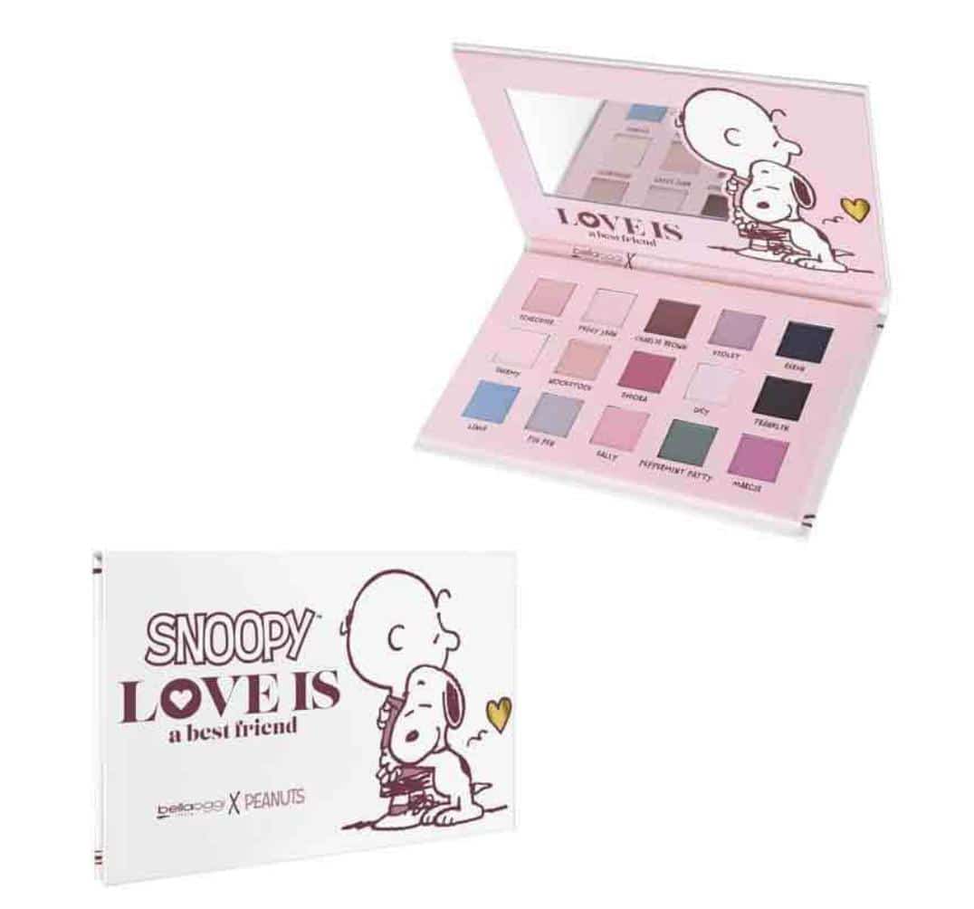 Palette BELLAOGGI ITALIA Snoopy love is a best friend