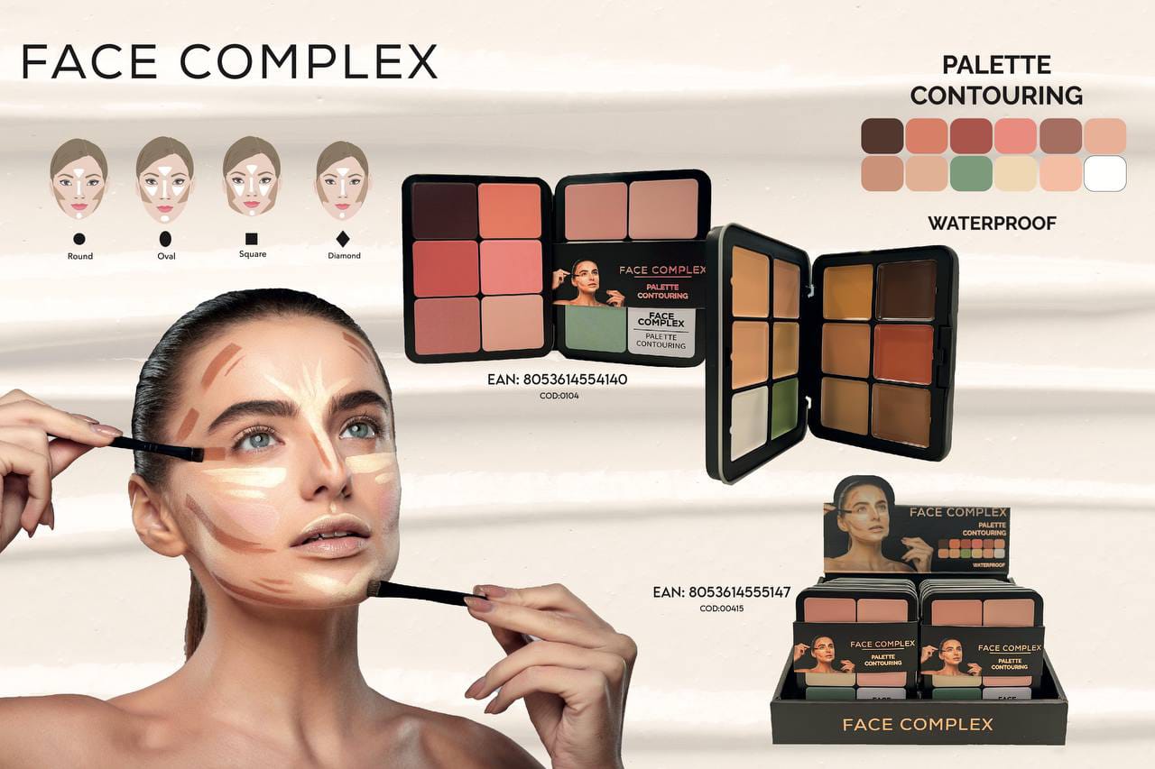 PALETTE CONTOURING WATERPROOF FACE COMPLEX