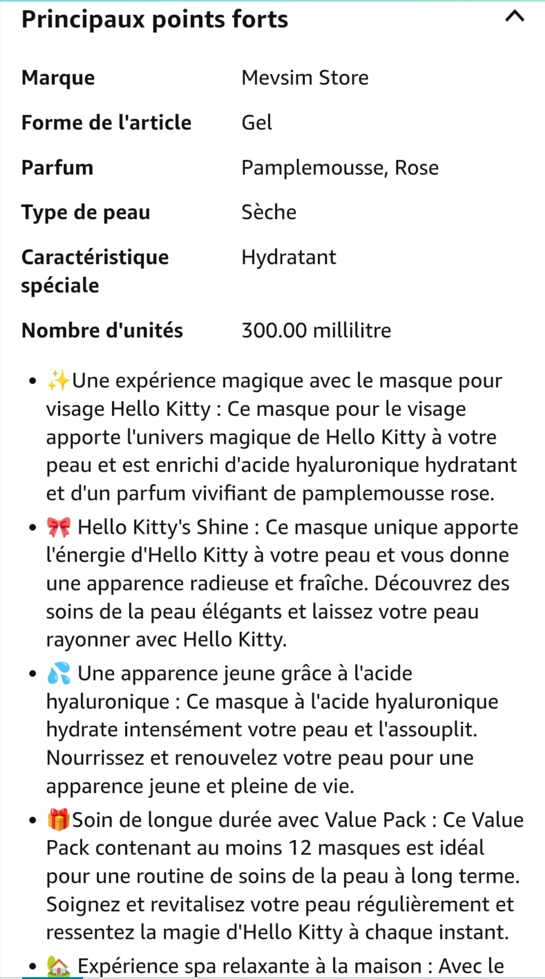 Maschera viso in tessuto Unicorno