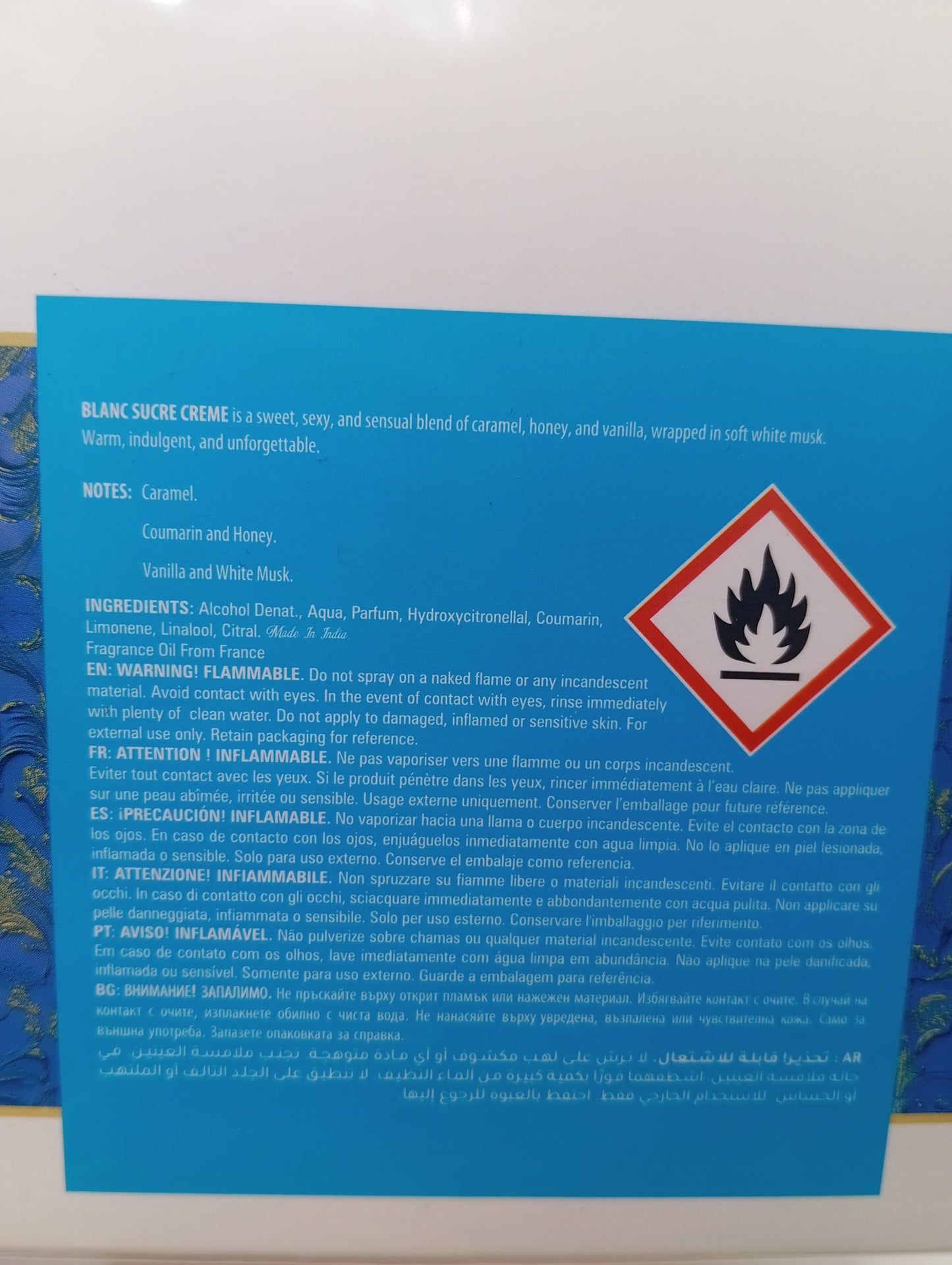 EDP Blanc Sucre 100 ml