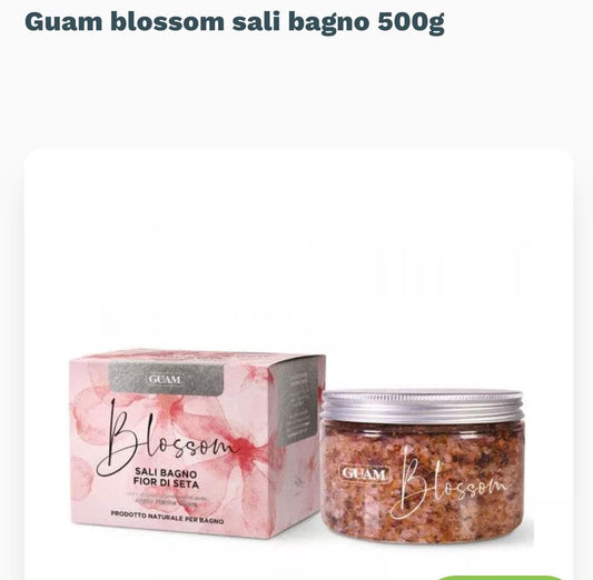 Guam Blossom Bath Salts Silk Flowers 500g