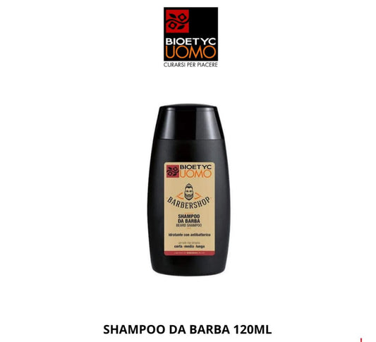 SHAMPOO DA BARBA BARBER SHOP BIOETYC UOMO 120 ml