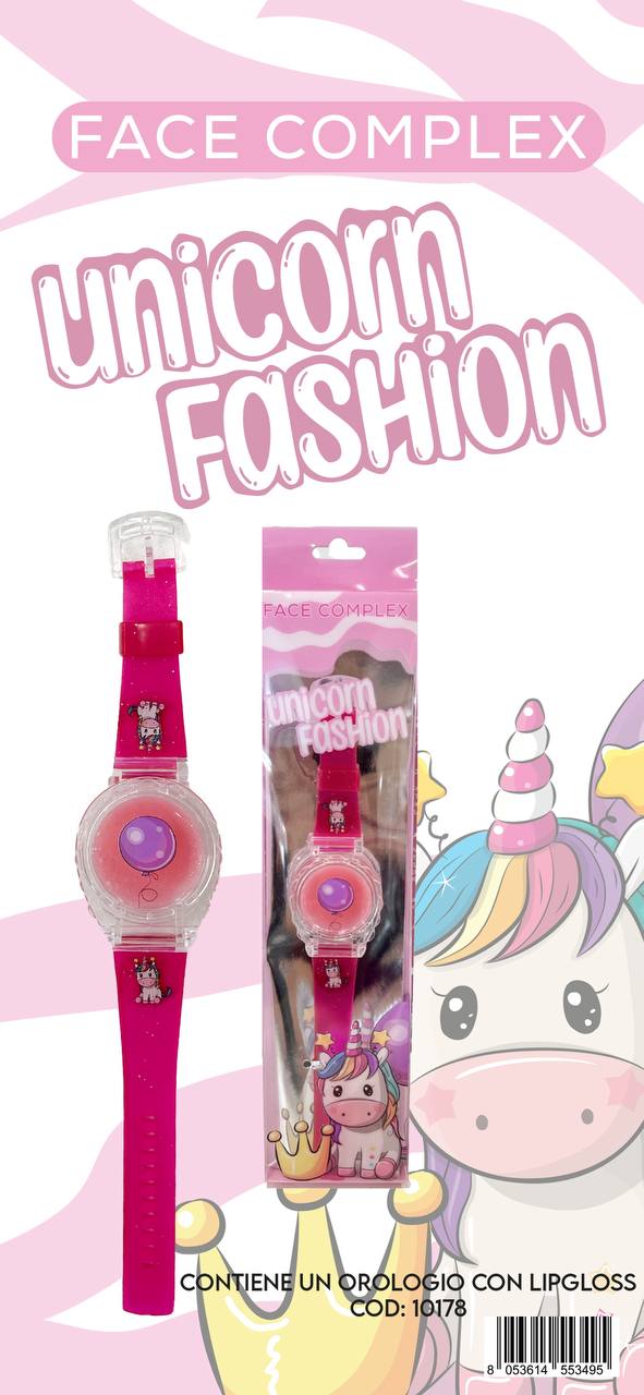 Orologio con lip gloss Unicorn